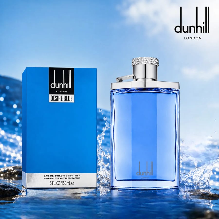 عطر دانهيل ديزاير بلو الازرق تواليت 100مل