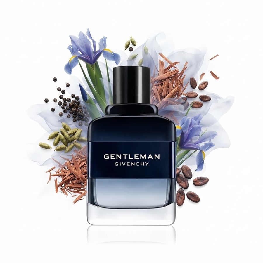 عطر جيفنشي جنتل مان أو دو تواليت إنتنس (Givenchy Gentleman Eau de Toilette Intense) - 100 مل