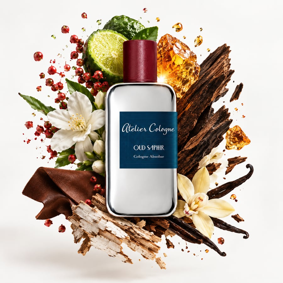 عطر اتيليه كولون عود سافير ابسولو بيور بارفيوم- 200مل