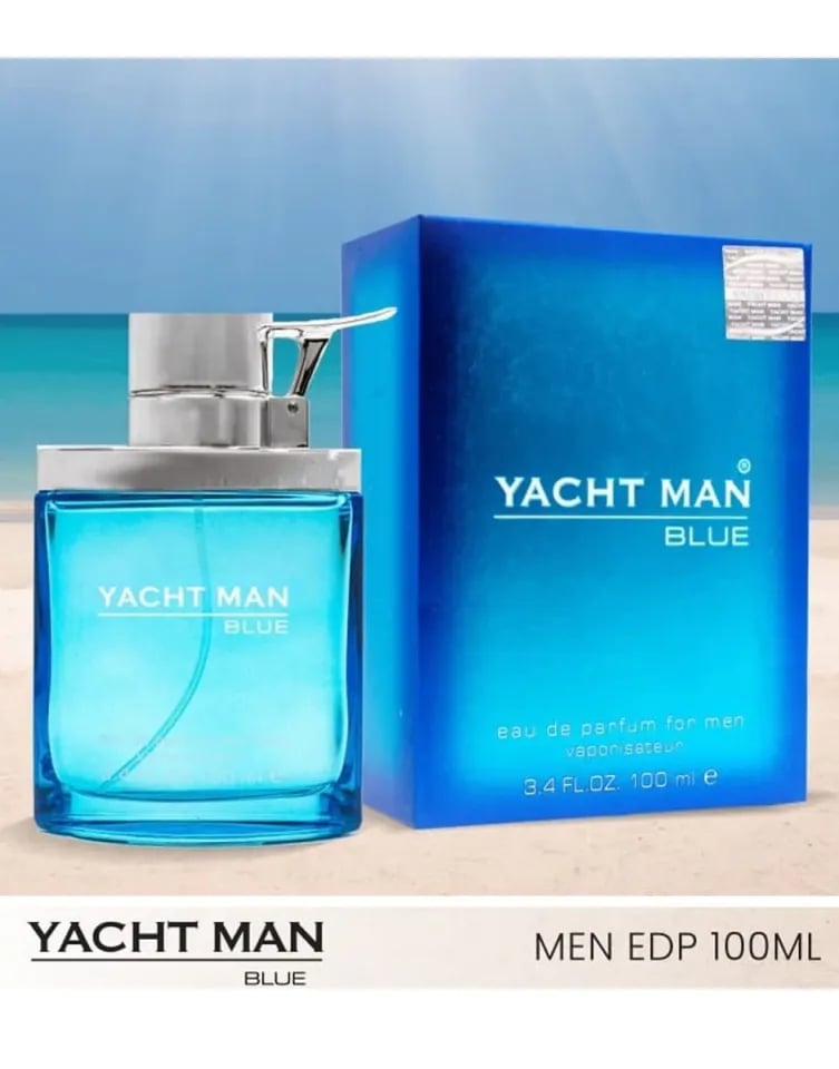 عطر يخت مان الازرق او دو تواليت 100مل