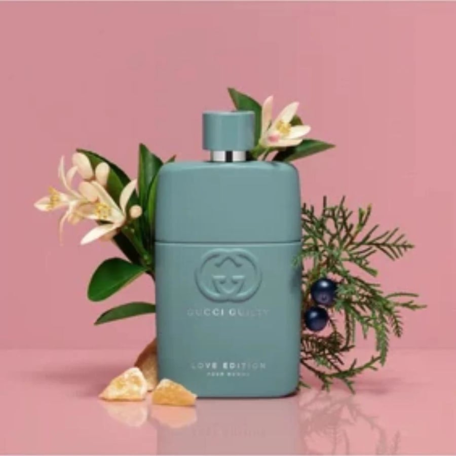 عطر قوتشي غليتي لوف اديشن الرجالي او دو بارفيوم 90مل