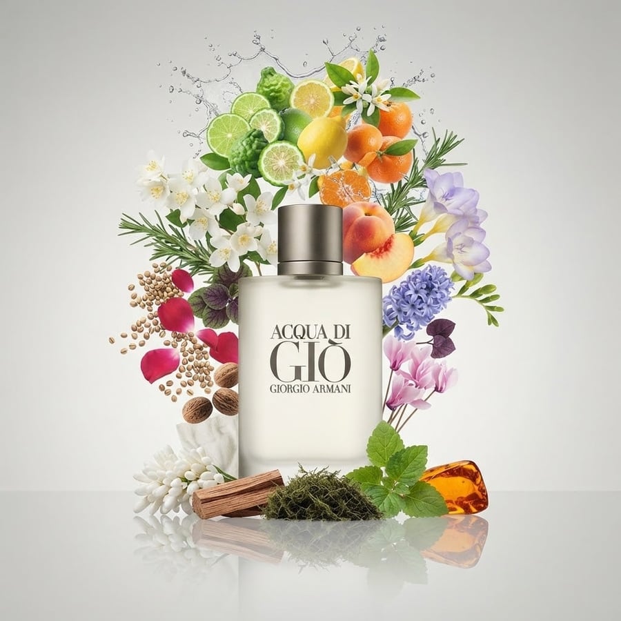 Armani Aqua Di Gio men's perfume or Eau de Toilette 50ml