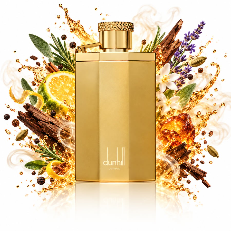 عطر دنهل ديزاير جولد رجالي 100مل | او دو تواليت
