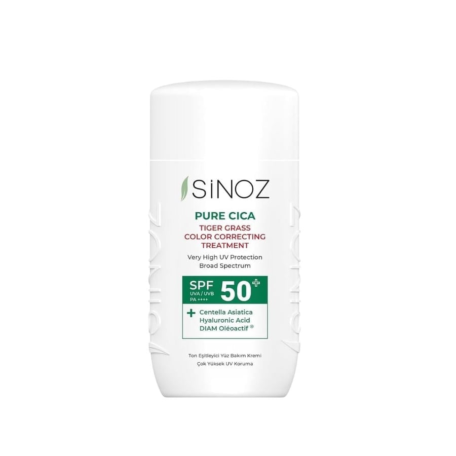 واقي شمس بيور سيكا لتصحيح لون البشرة SPF50+ من سينوز - 50 مل