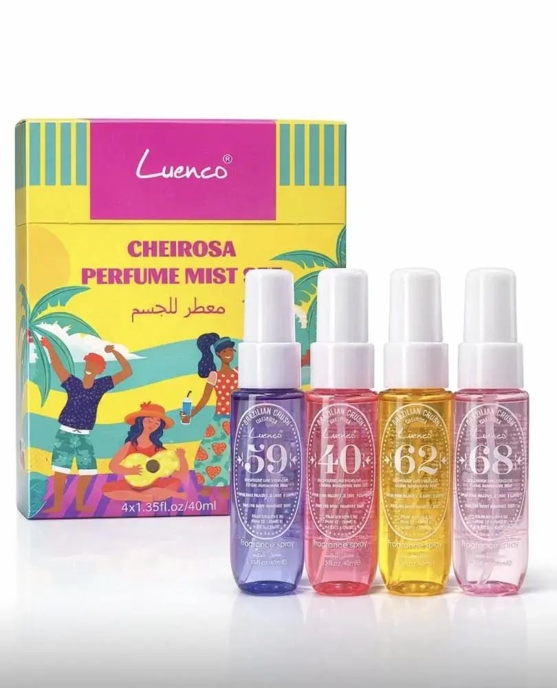 Body fragrance sets 4 pieces