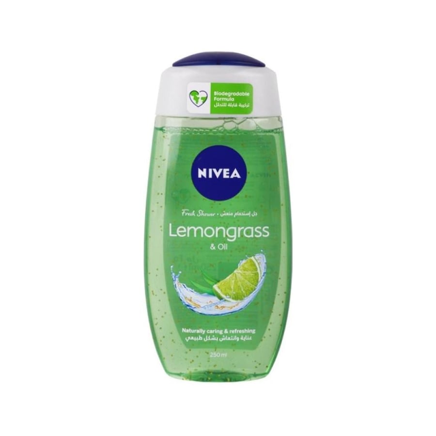 Nivea shower gel 250 ml lemon grass oil