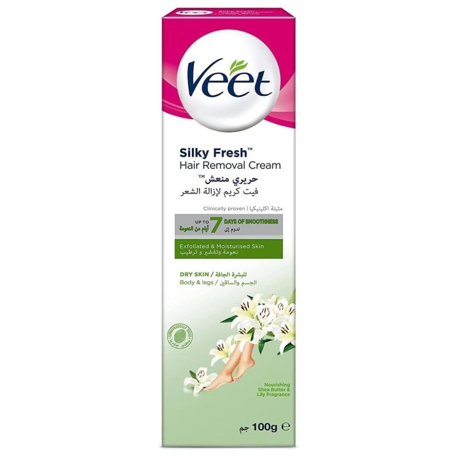 Veet Hair Removal Cream Dry Skin 100ml
