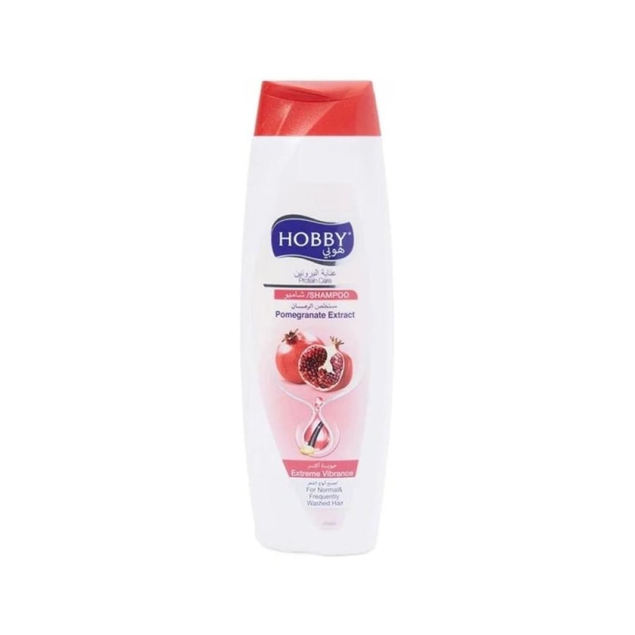 HOBBY HAIR SHAMPOO 600ML POMEGRANATE EXTRACT