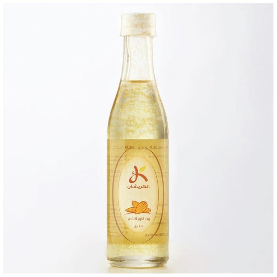 ALKREAISHAN NATURAL ALMOND OIL 185ML