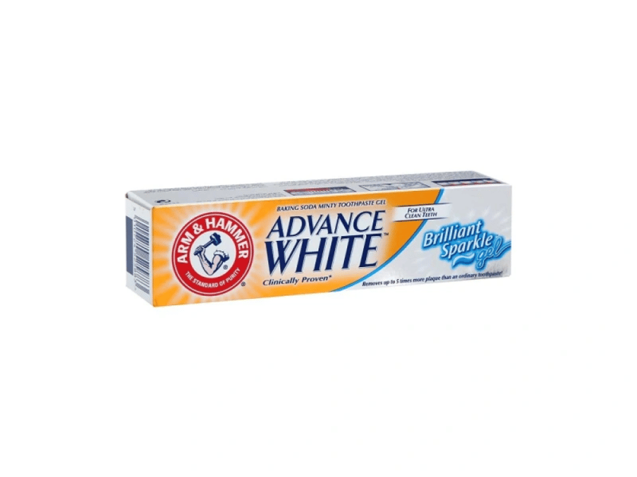 ARM & HAMMER TOOTHPASTES ADVANCE WHITE 115 ML BRILLIANT SPARKLE GEL