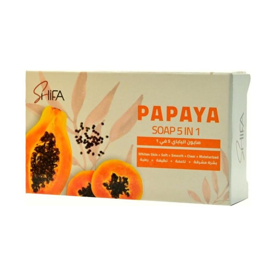 SHIFA PAPAYA 5*1 SOAP 135 GM