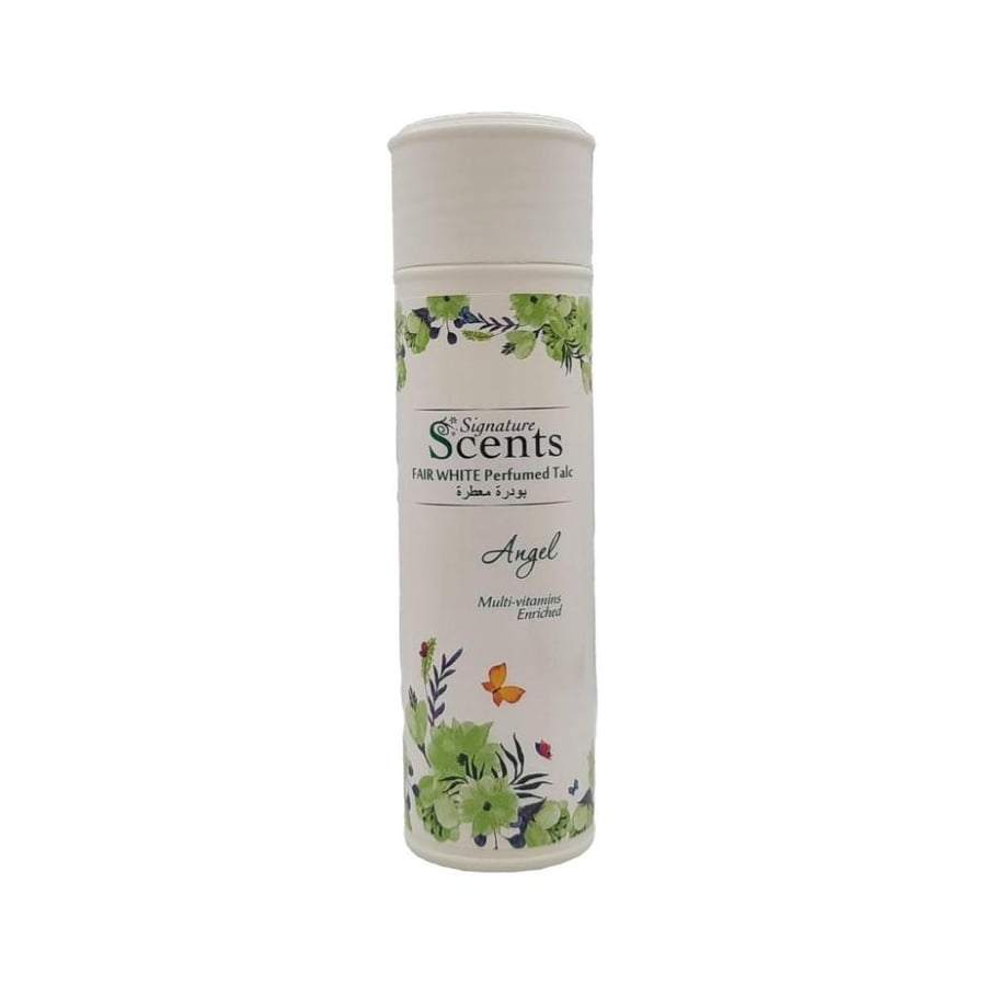 Signature scents angel perfumed talc 125g