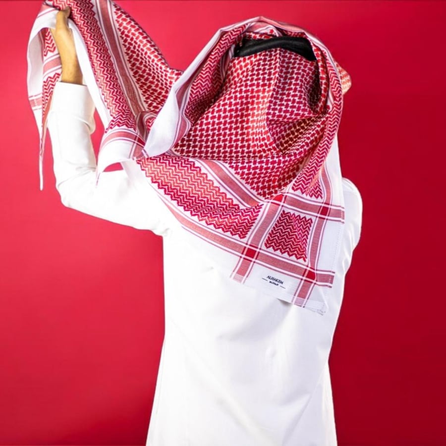 شماغ الحاكم دم الغزال