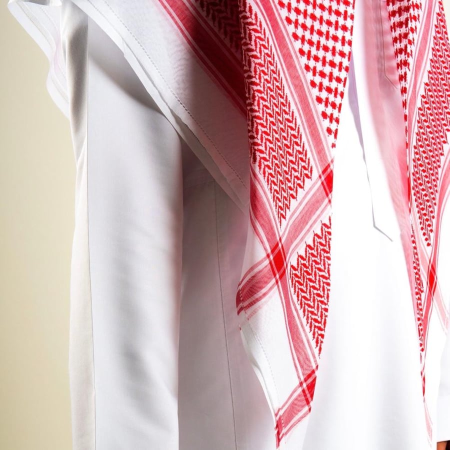 شماغ مرسوم كلاسيك غامق