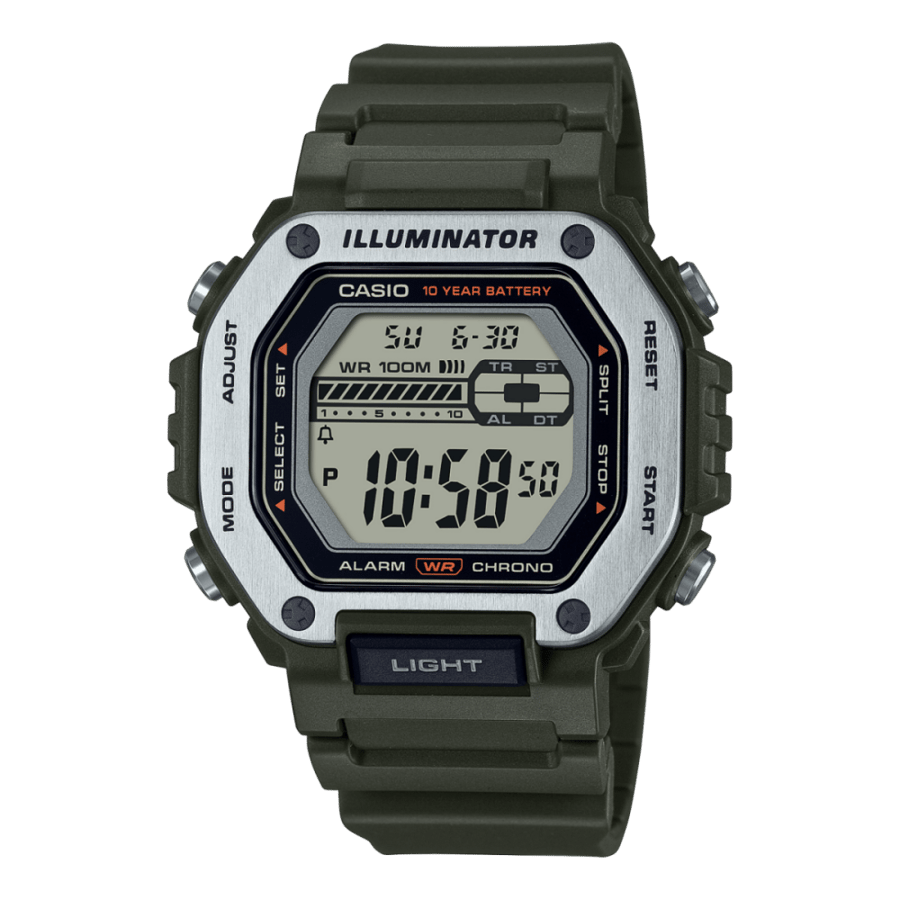 ساعة كاسيو رقمية MWD-110H-8AV