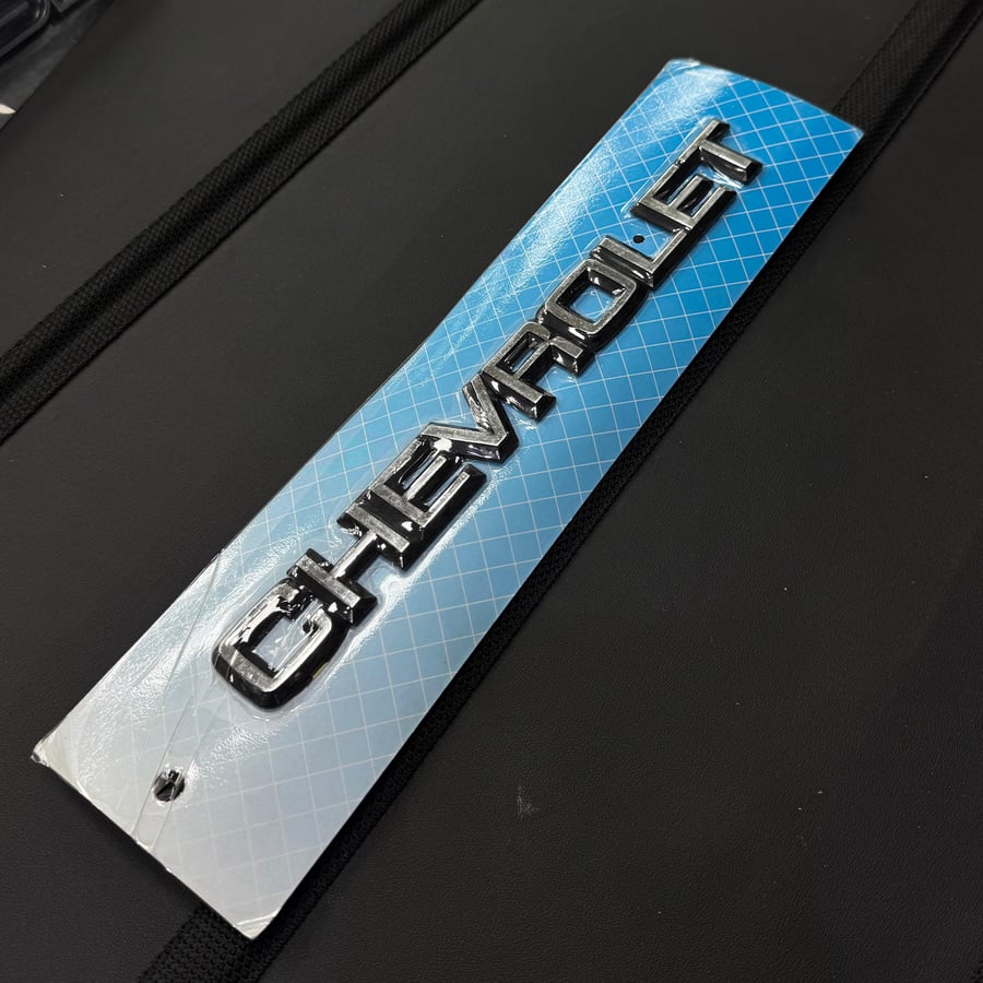 علامة كتابة شفرولية CHEVROLET