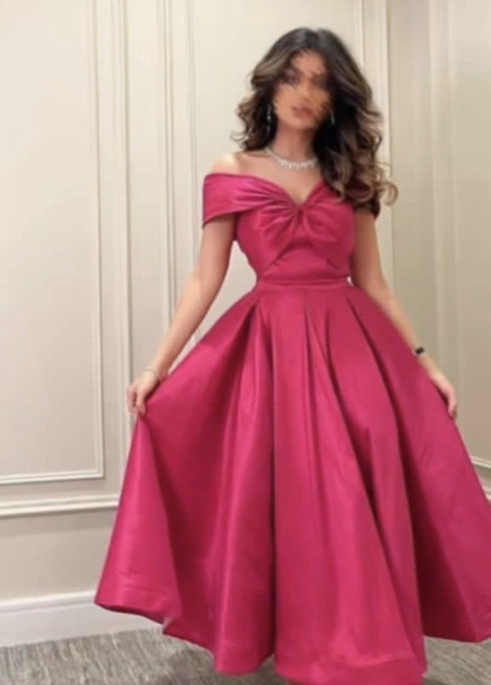 Elegant pink dress