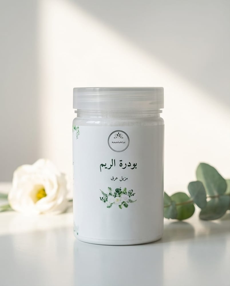 مزيل عرق بودرة طبيعي
