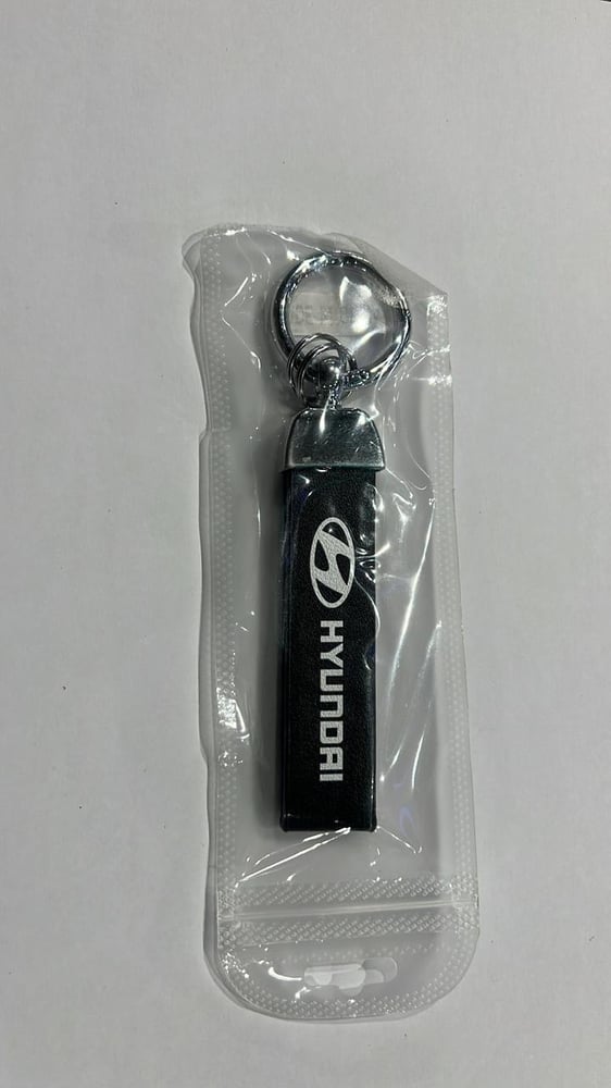 Keychain with the HYUNDAI logo
