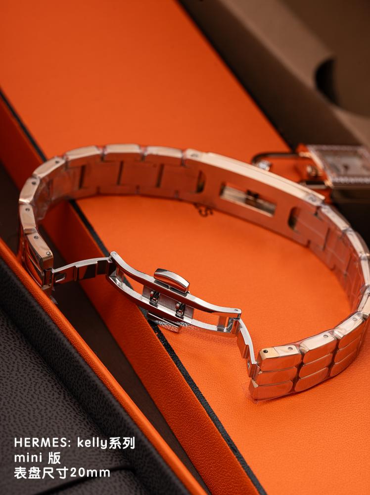Hermes Kelly mini 20 mm - rose gold