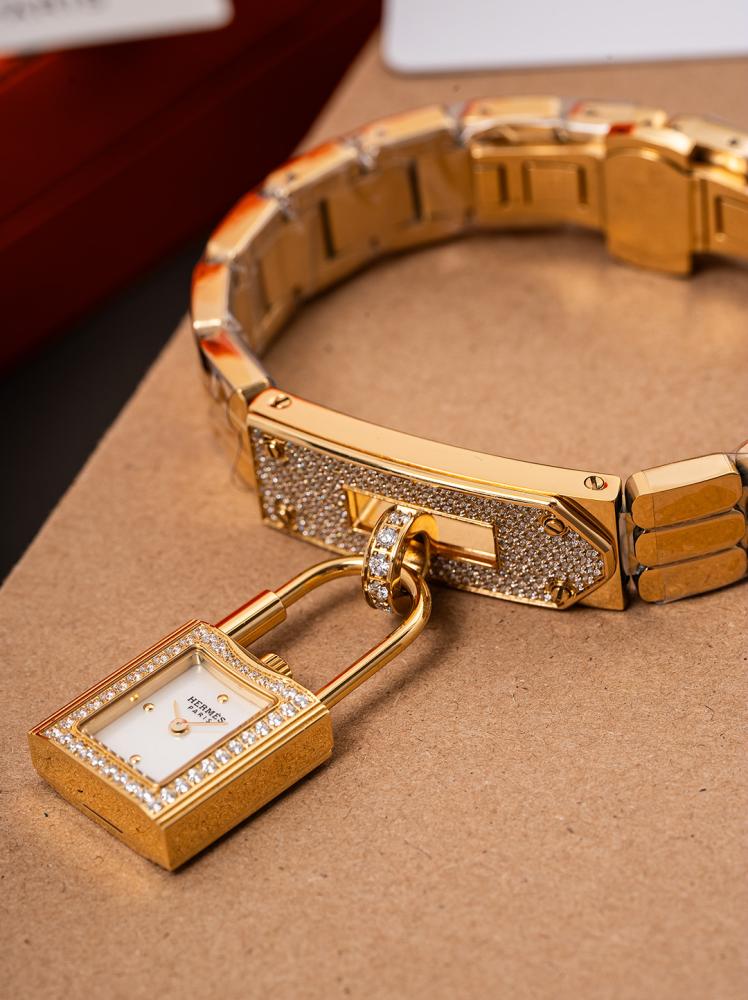 Hermes Kelly mini 20 mm - gold