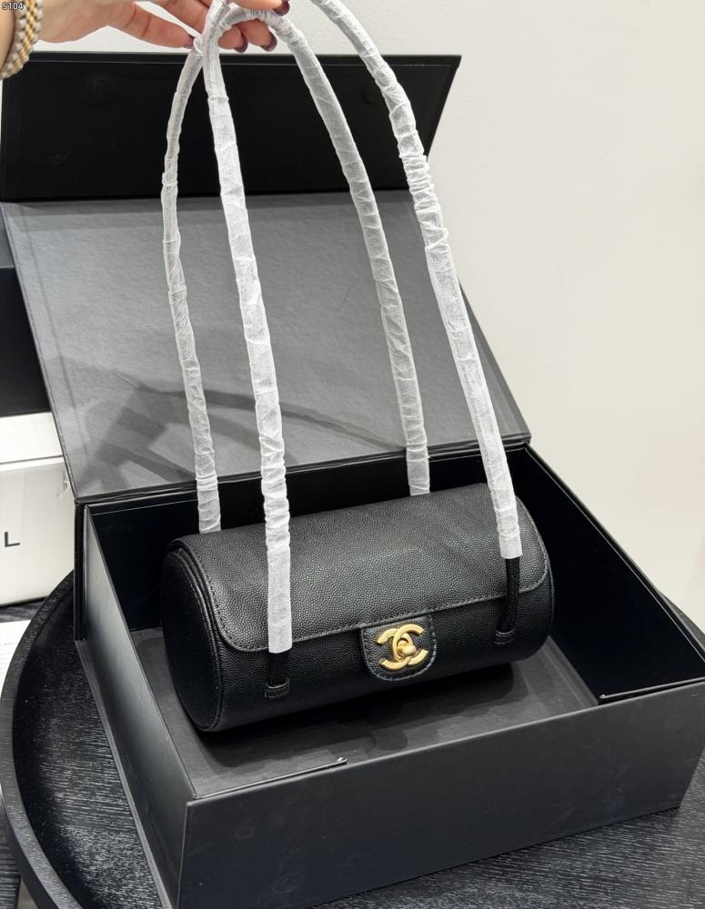 Chanel preppy coco bowling bag