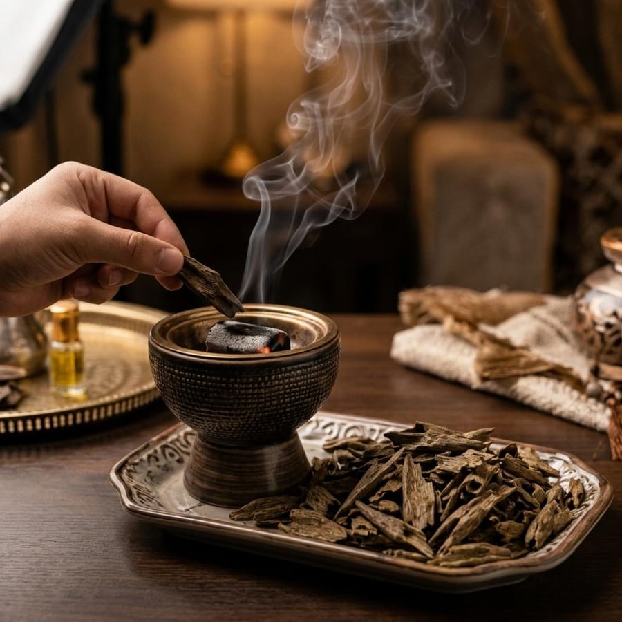 عود هايمنتان - نكهة بخورية سويتية وثبات استثنائي