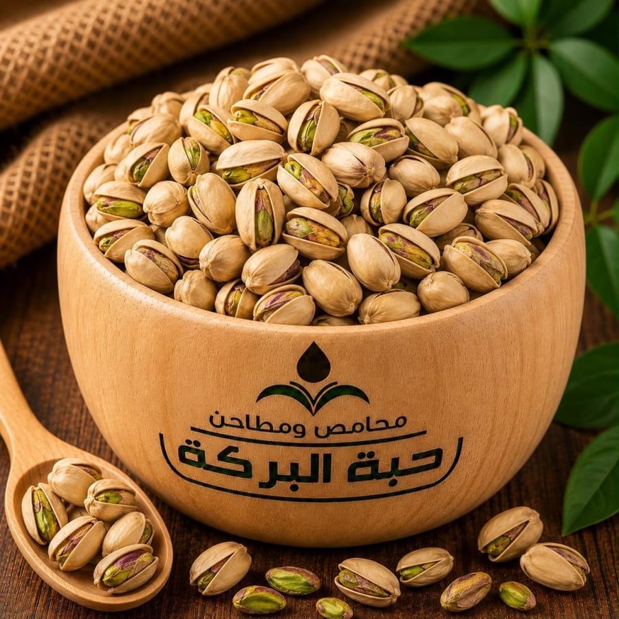 فستق محمص بدون ملح (ليمون) - عطارة حبة البركة