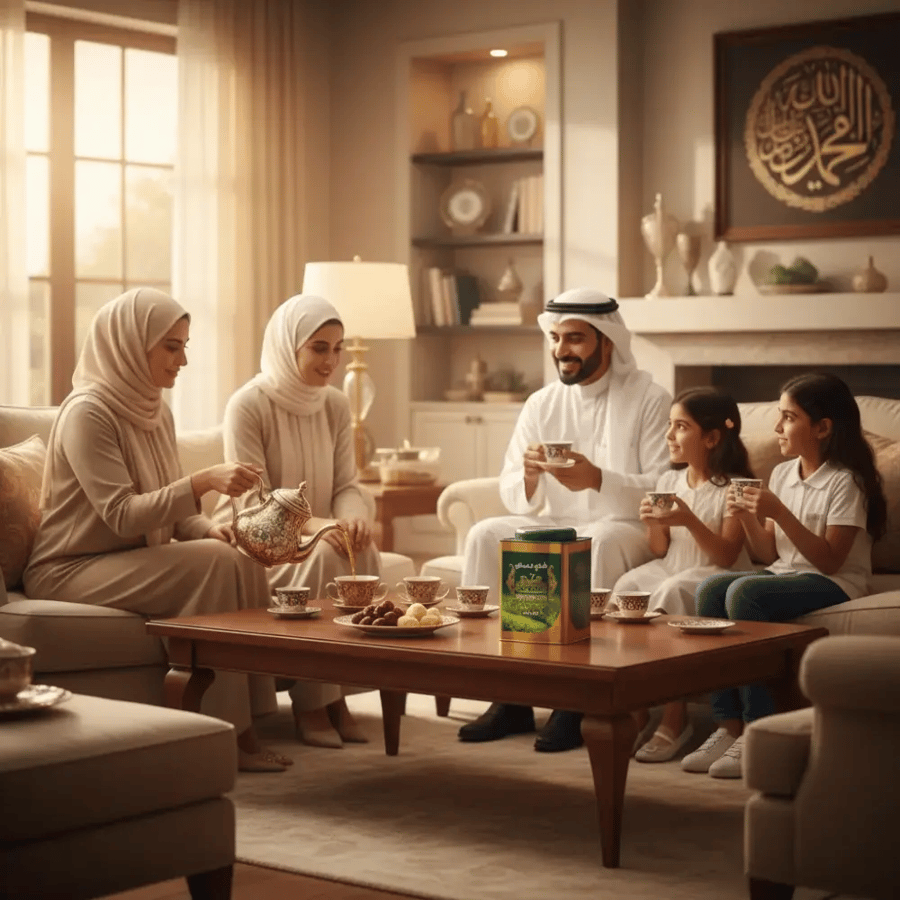 شاي غمدان ورقه كامله 250ج