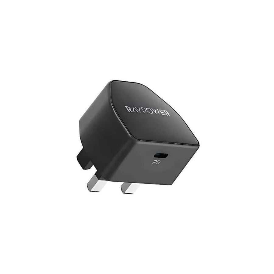 شاحن جداري RAVPower PD Pioneer بقوة 20W USB-C – شحن سريع