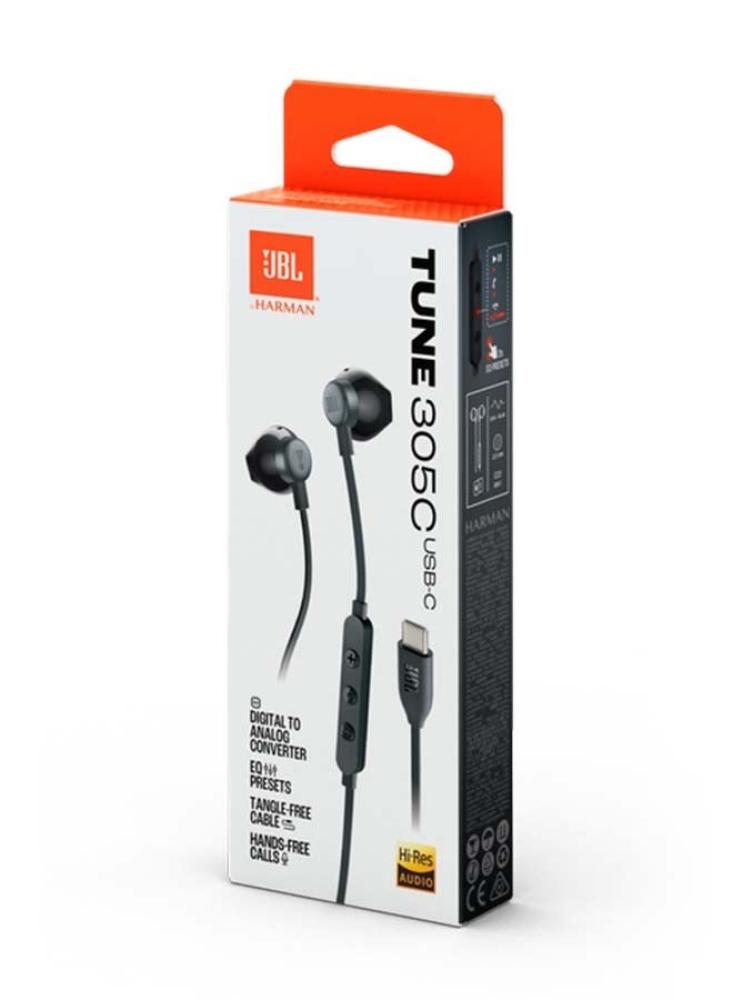 سماعات JBL Tune 305C USB-C السلكية
