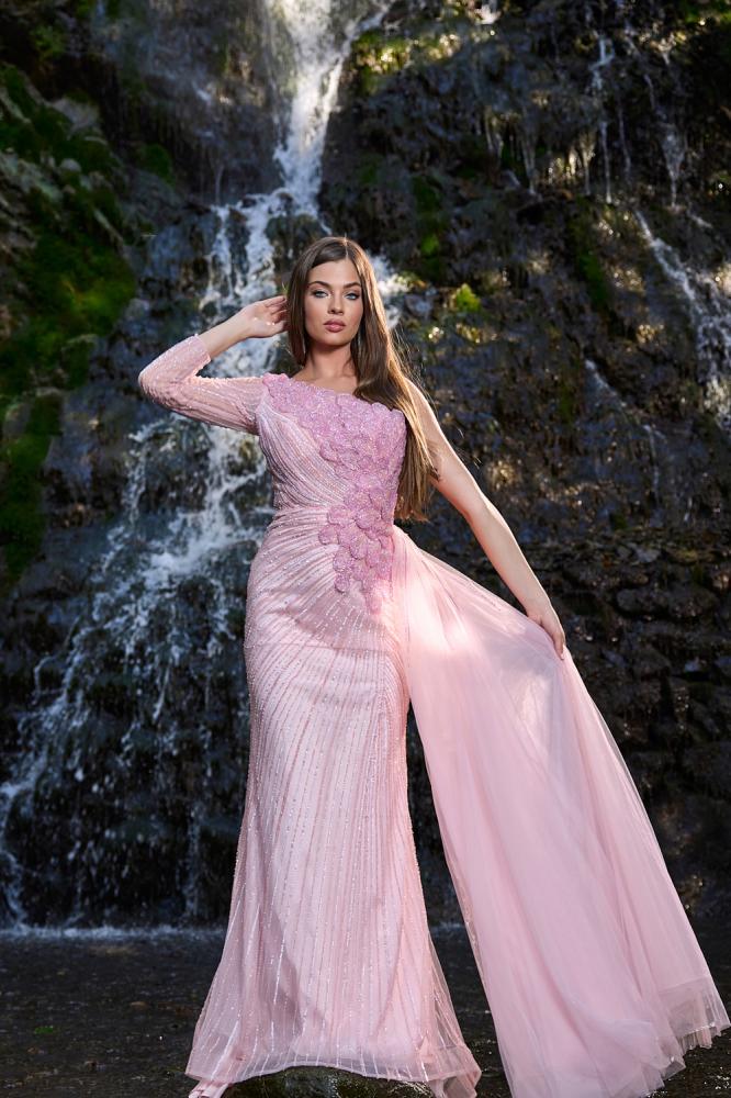 فستان سهرة طويل