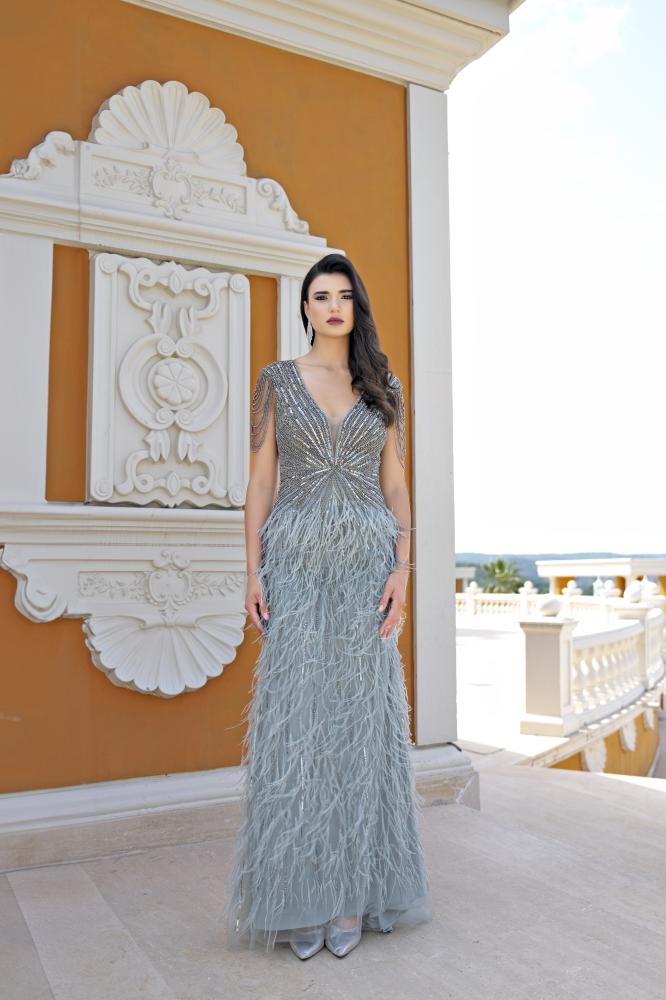 فستان سهرة موديل 21513