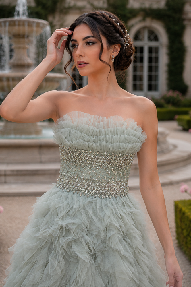 Queen evening dress model 2722