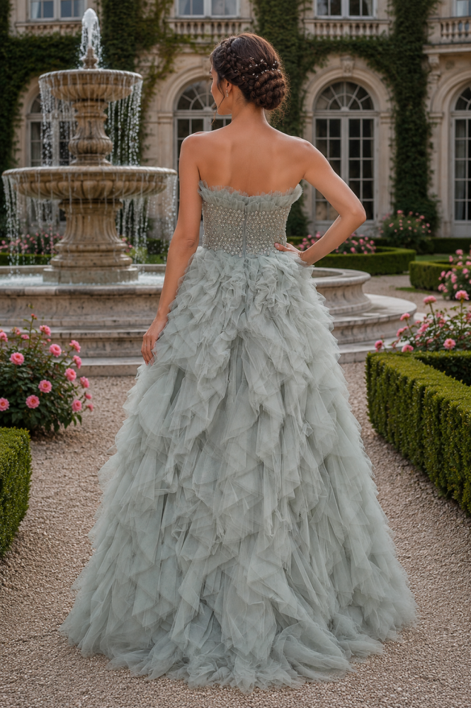 Queen evening dress model 2722