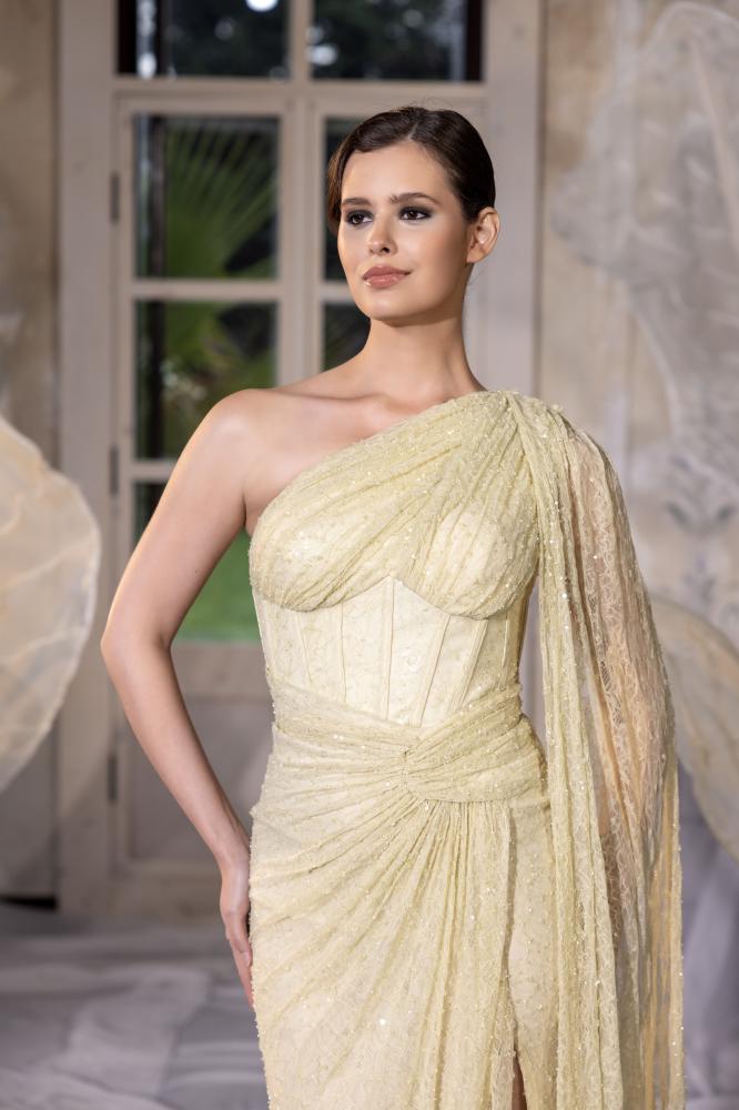 فستان سهرة موديل 10673