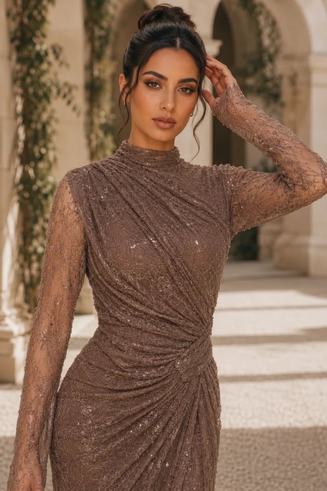 فستان سهرة موديل  10684