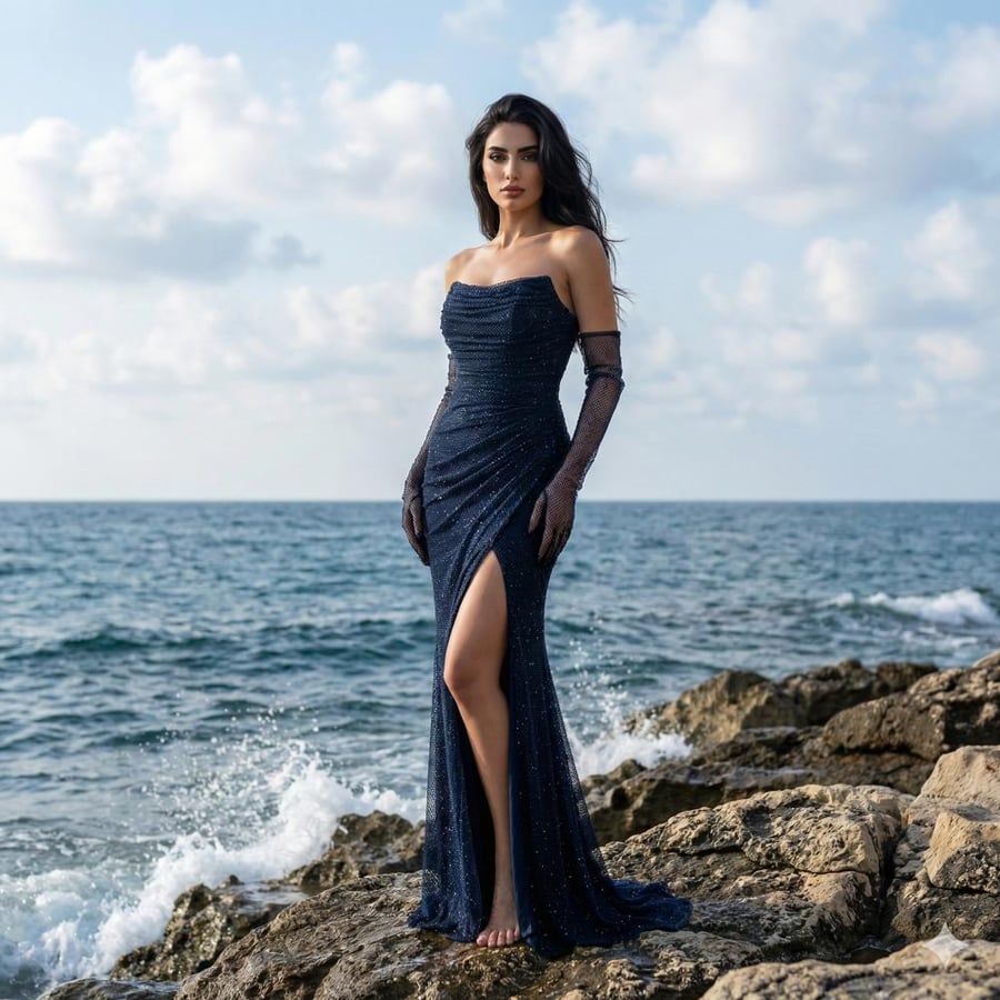 Evening dress Taba model 10340