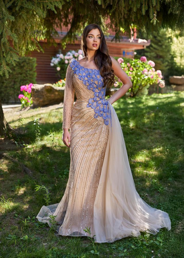 فستان سهرة طويل