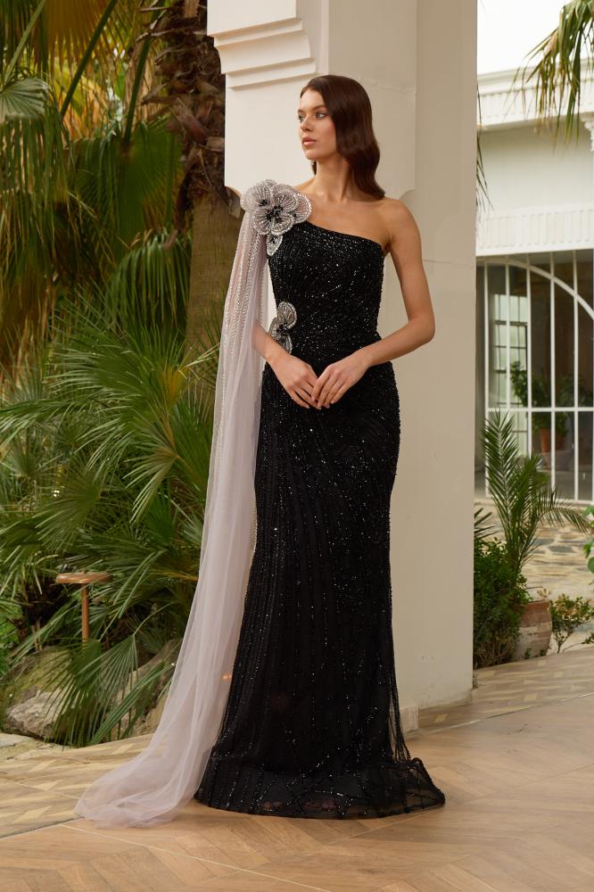 فستان سهرة موديل 8847