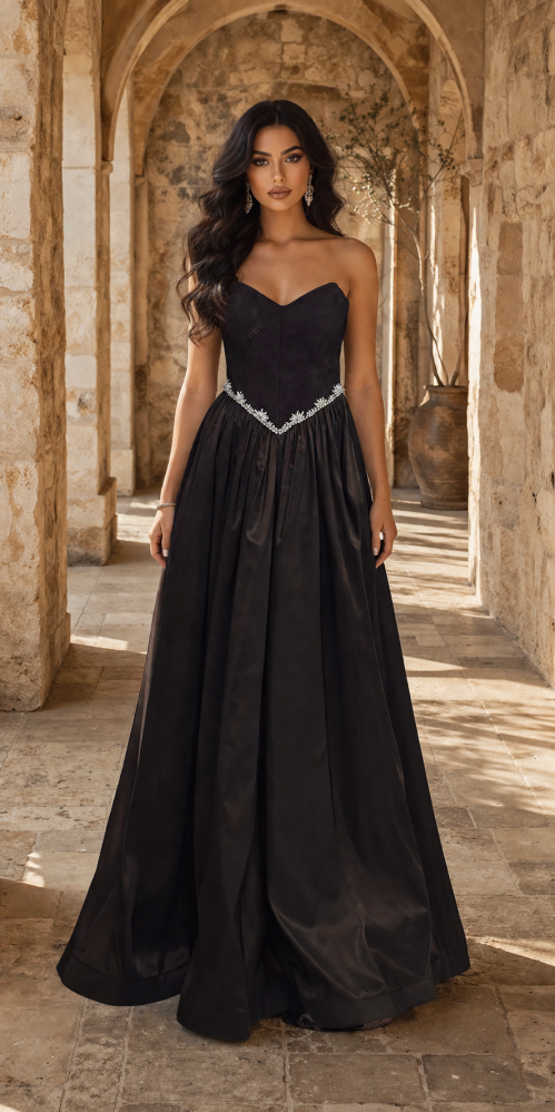 Elegant evening dress, Tafa Tab model 222607