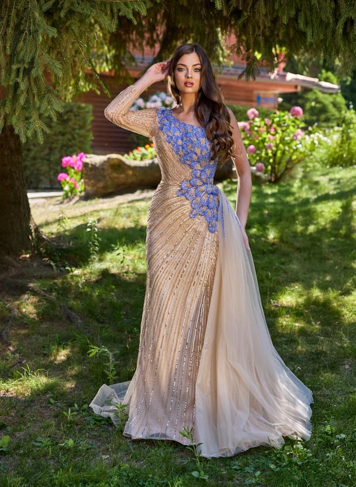 فستان سهرة طويل