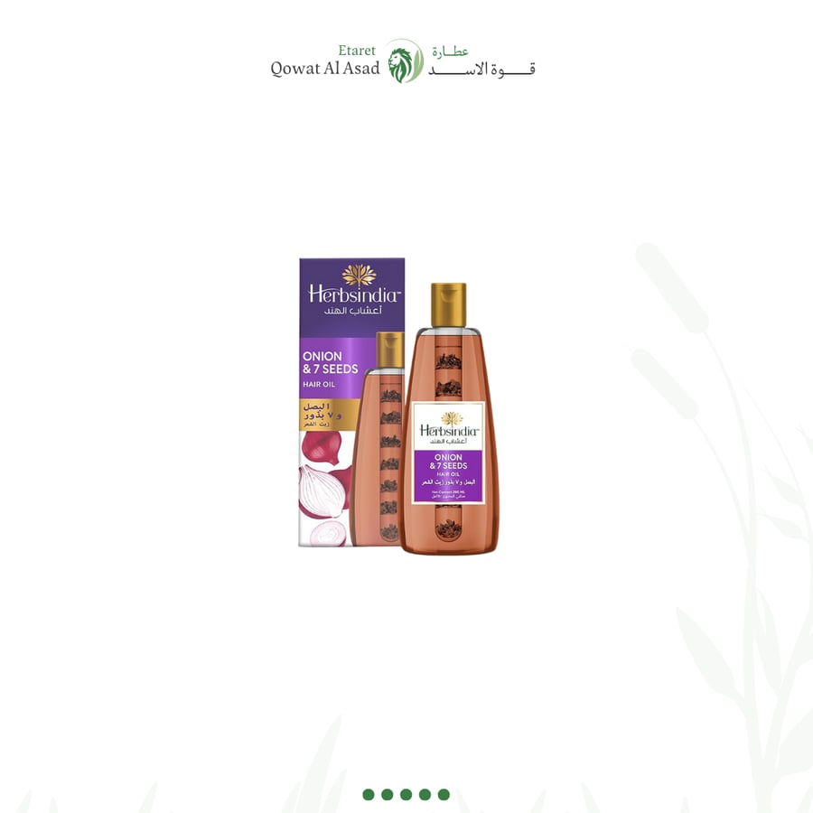 Onion hair oil with 7 seeds 180 ml
