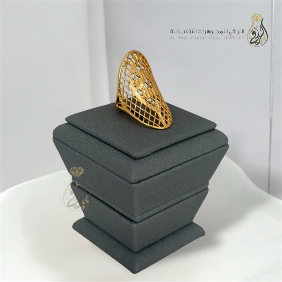 خاتم بديل الذهب نقشة السدو