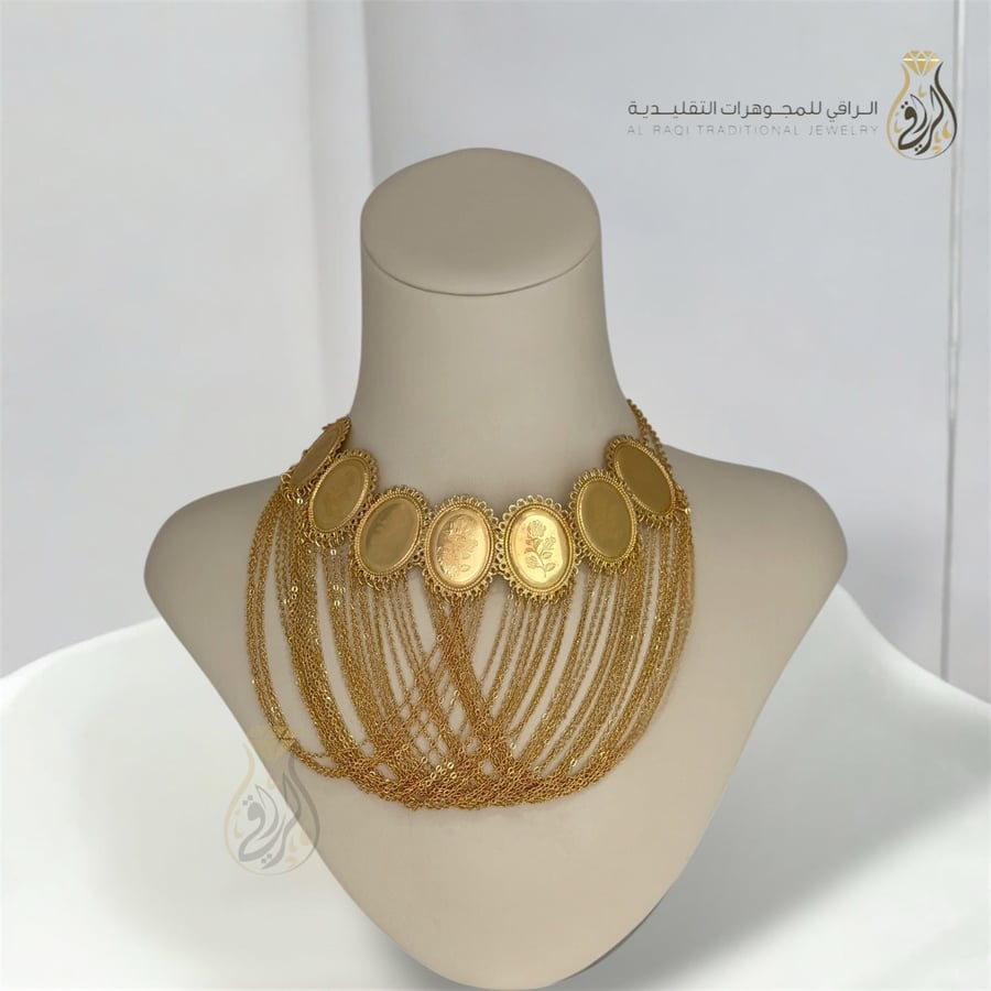 مزنط تراثي بتصميم عملات فاخر