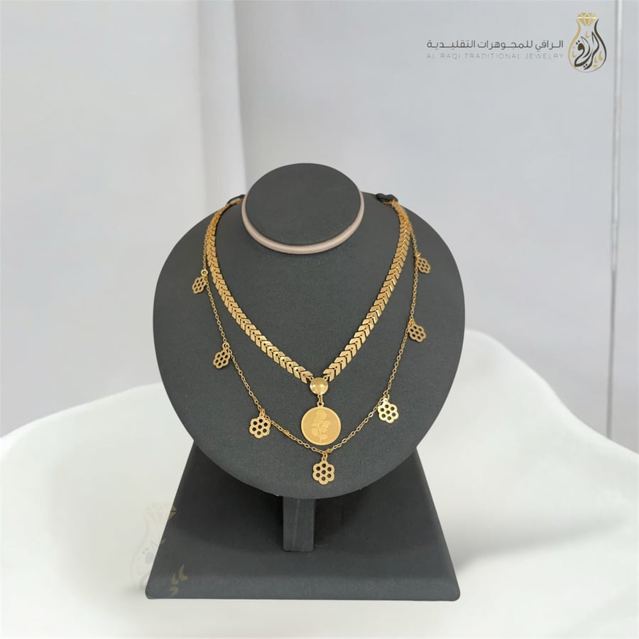 عقد الطبقات الذهبيه التراثيه