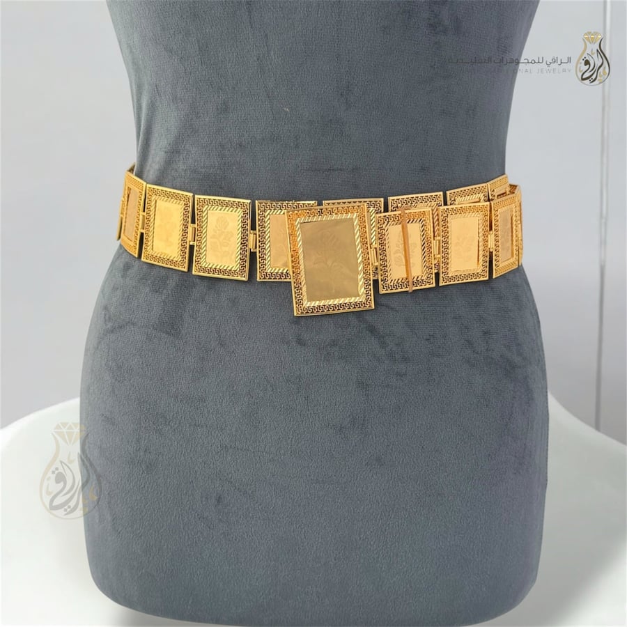 حزام إطارات ذهبية راقية