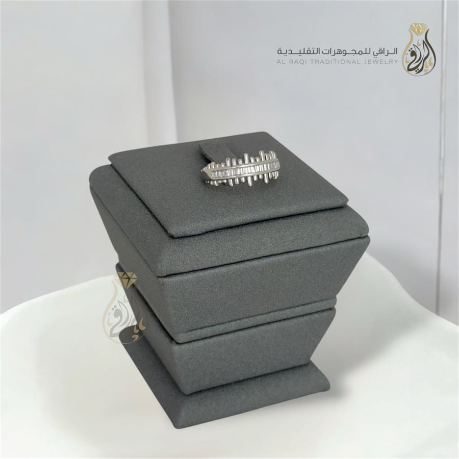 خاتم زركون بتصميم فاخر ومميز