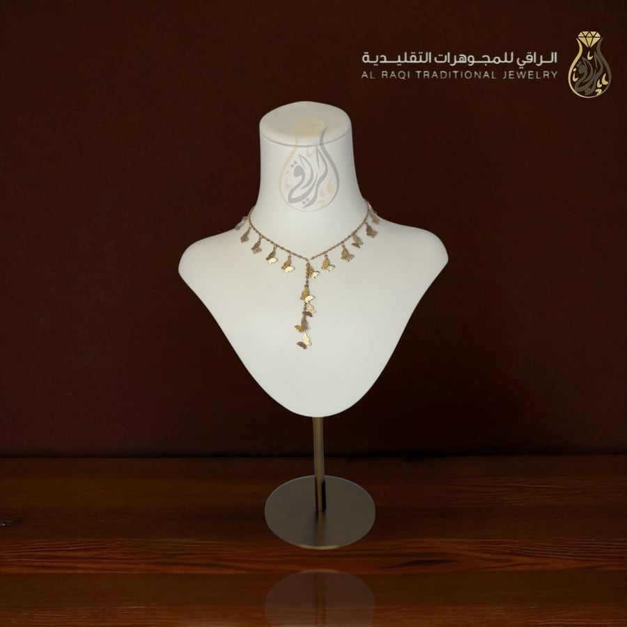 A necklace with a map of the Kingdom pendant