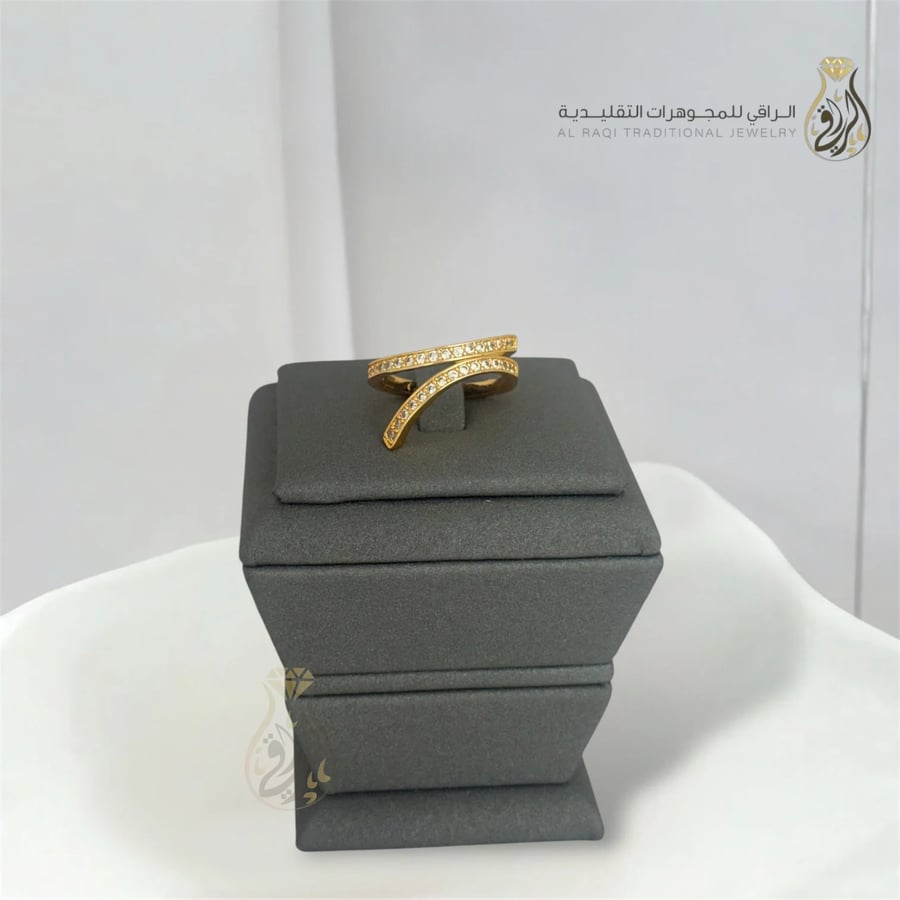 خاتم بديل الذهب لمسة الفخامة
